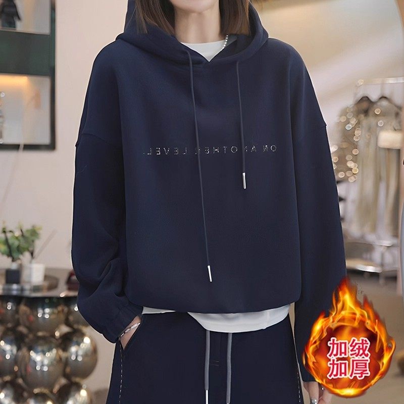 日系2026秋冬季新款卫衣女士休闲