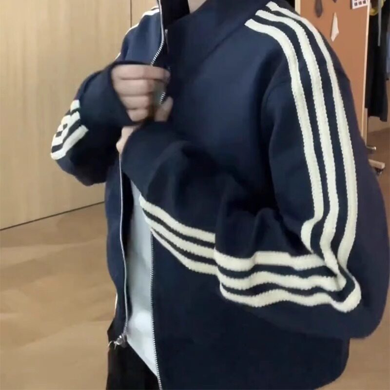 短款棒球服外套女夹克开衫上衣