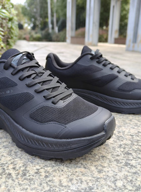 【库存清理】尖兵原厂黑色系带战术户外低帮吸汗轻薄透气运动鞋