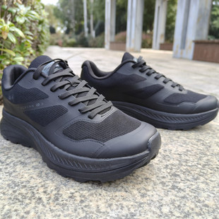 【库存清理】尖兵原厂黑色系带战术户外低帮吸汗轻薄透气运动鞋