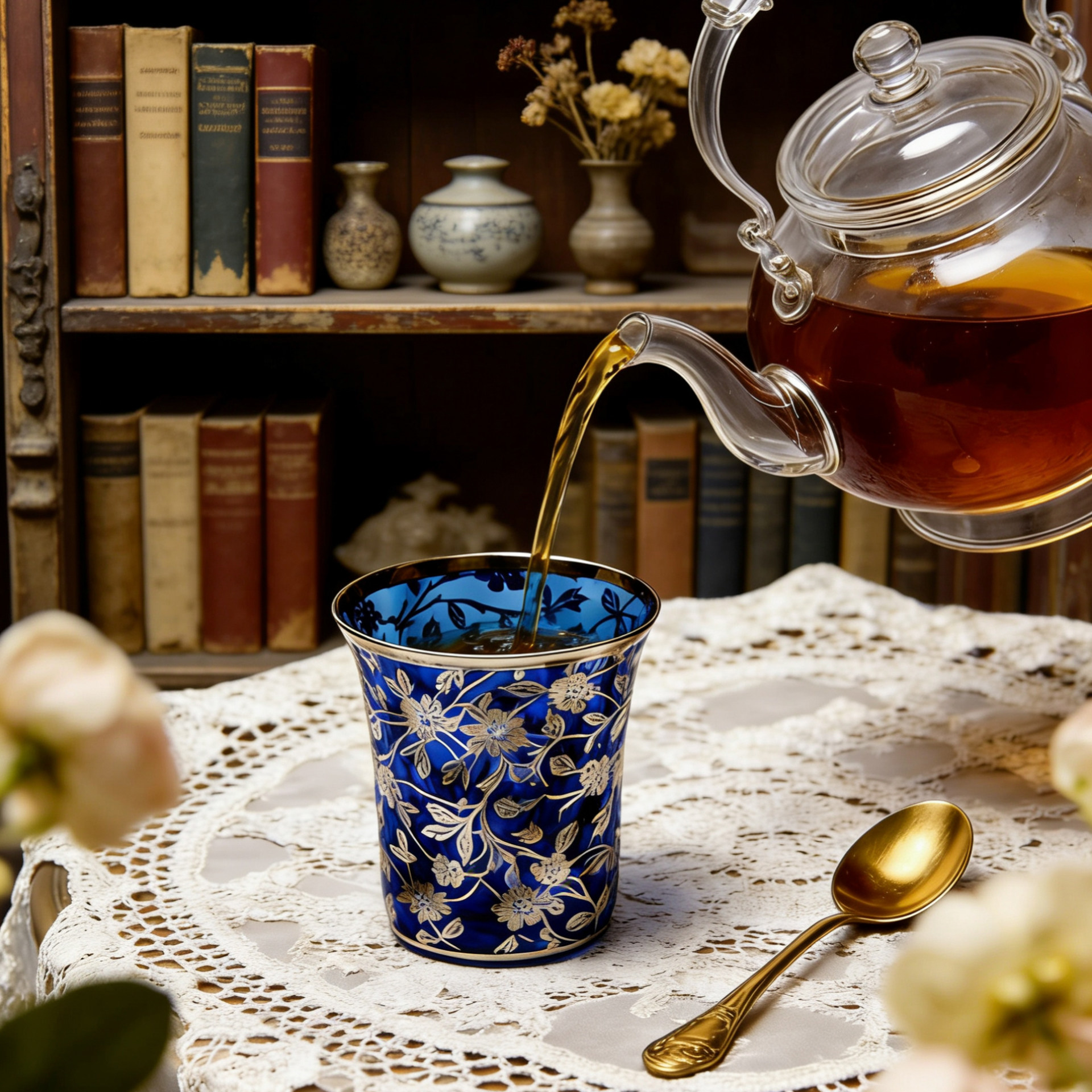 果汁杯水杯茶杯ins风欧式彩色鎏银手工高颜值设计感家居中古摆件,家居饰品,桌面摆件,淘宝优惠券,粉丝福利购,淘宝优惠卷