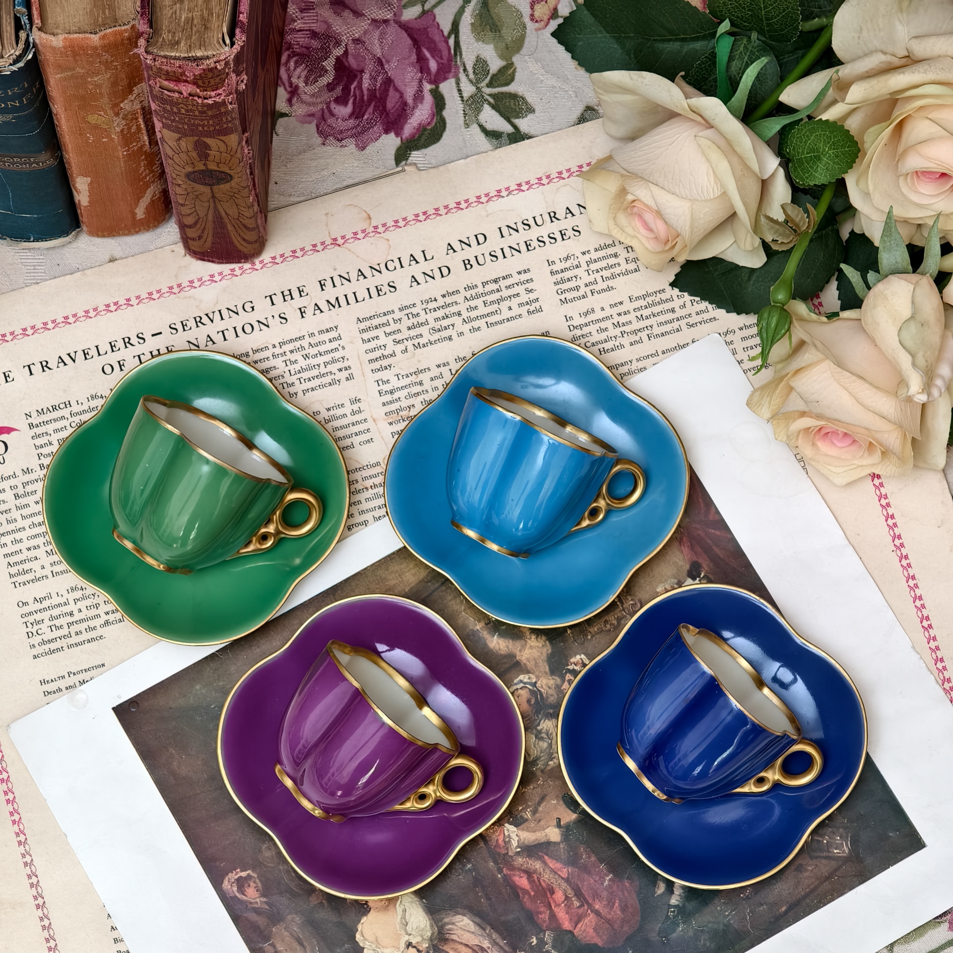 陶瓷云朵杯时尚浪漫欧式小奢华