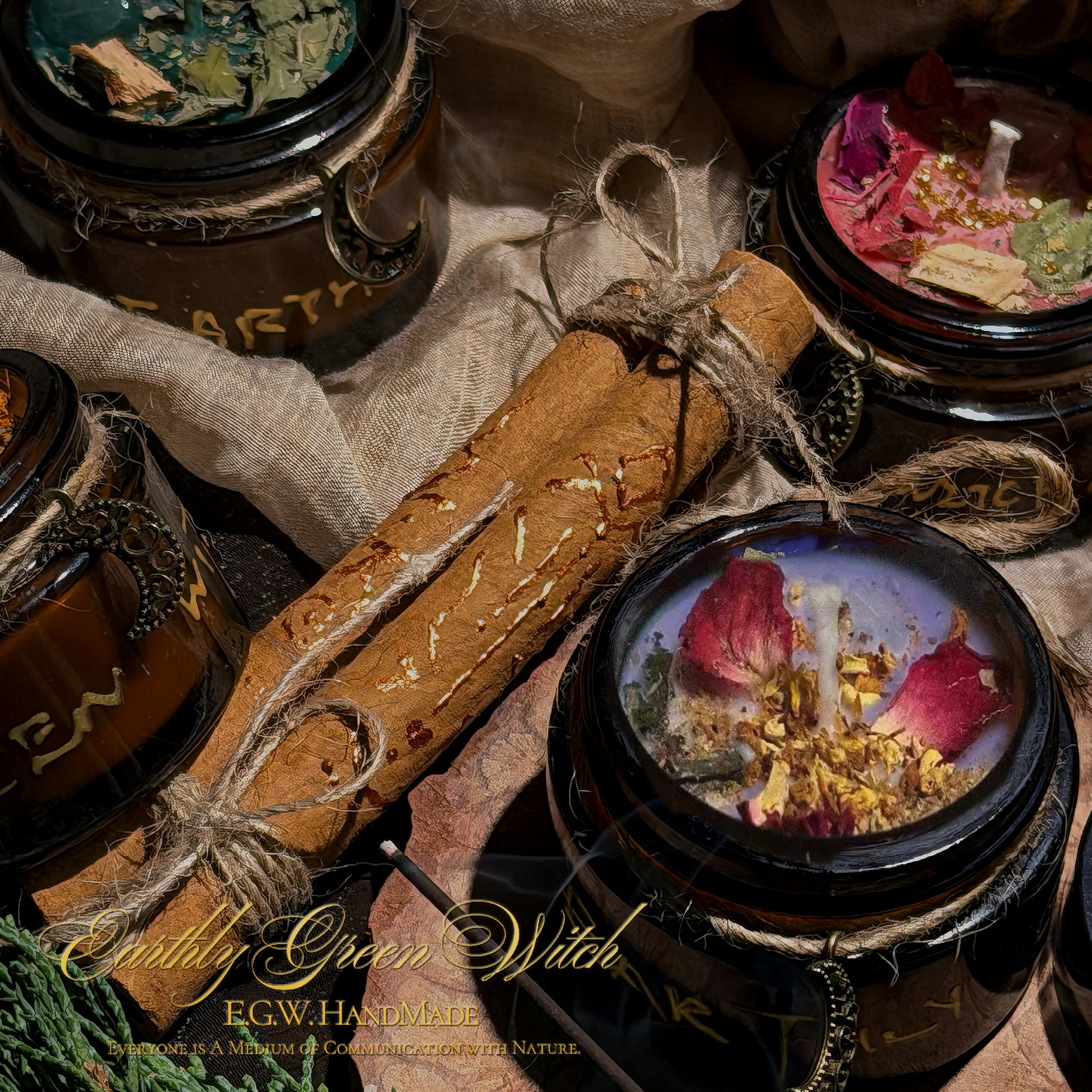 E.G.W原创蜡烛手工绘制烫金款 便携天然大豆蜡祈愿灯,家居饰品,香薰蜡烛,淘宝优惠券,粉丝福利购,淘宝优惠卷