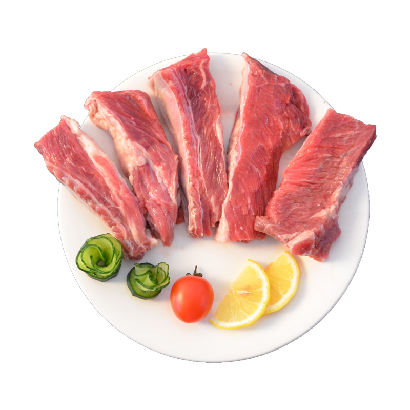 东方万旗原切牛肋条2斤雪花牛肉新鲜冷冻牛腩牛肋条肉烤牛肉食材