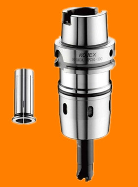 进口高精KOJEX筒夹嗦咀 HSK63A-HPC32-120 强力夹头 台湾广杰刀柄