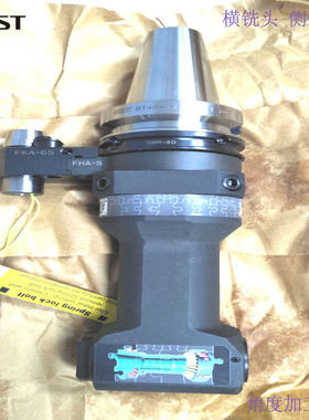 日本恩司迪MST攻牙角度头BT40-HFT4-180/T65丝锥筒夹TA4-M8