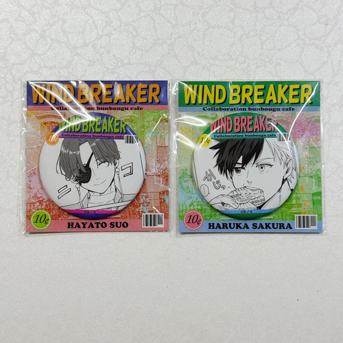 现货 防风铃日谷吧唧 文房具 海外漫画风 徽章 樱遥 苏枋 正版