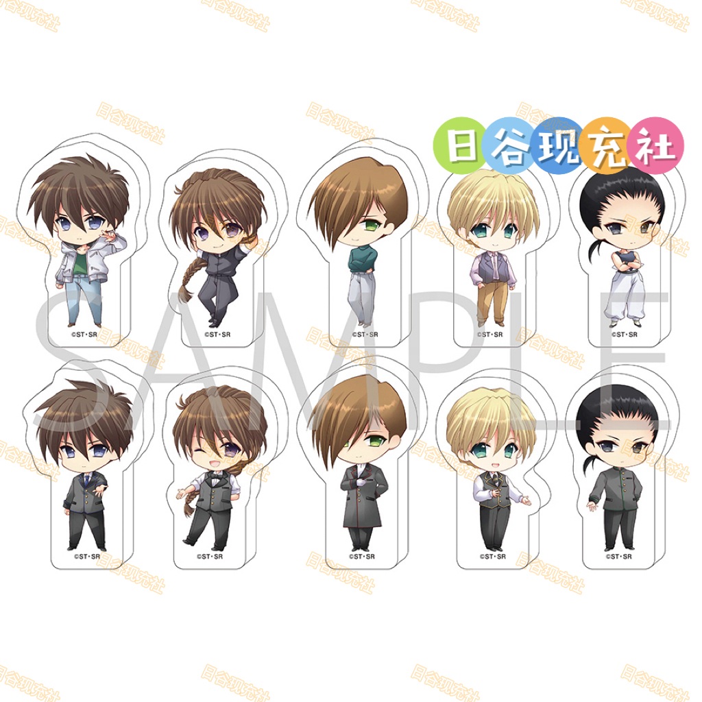 预定 新机动战记高达W日谷亚克力块 30周年纪念 晚餐秀 周边正版