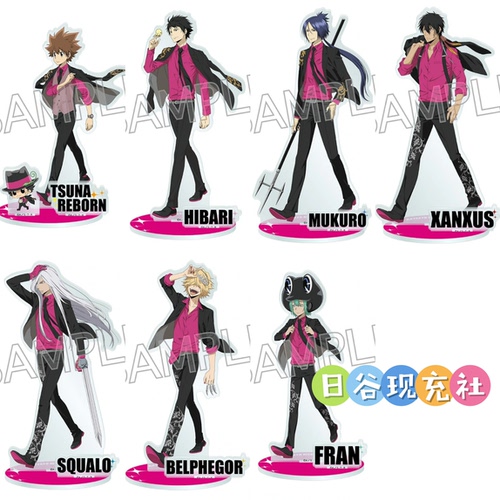 预定 家庭教师Reborn日谷立牌 Nero e Magenta 云雀 阿纲正版1004