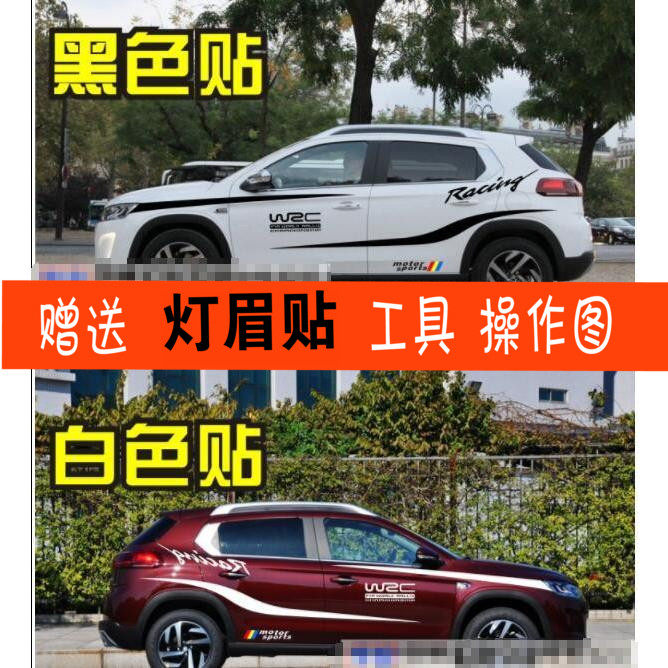 适用于雪铁龙车贴拉花C3XRDS6