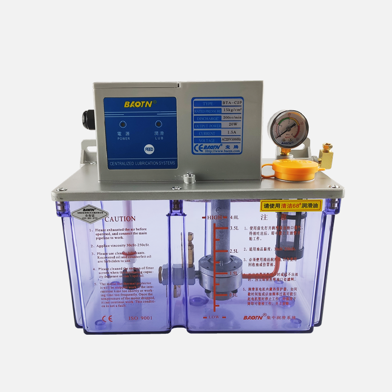 BAOTN宝腾油泵 BTA-C2P型 PLC控制稀油泵 容积式 2L/3L/4L 220V
