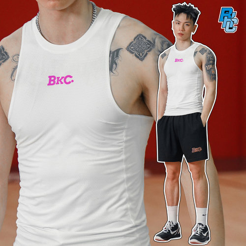 bkcxzice破冰正品美式紧身背心男