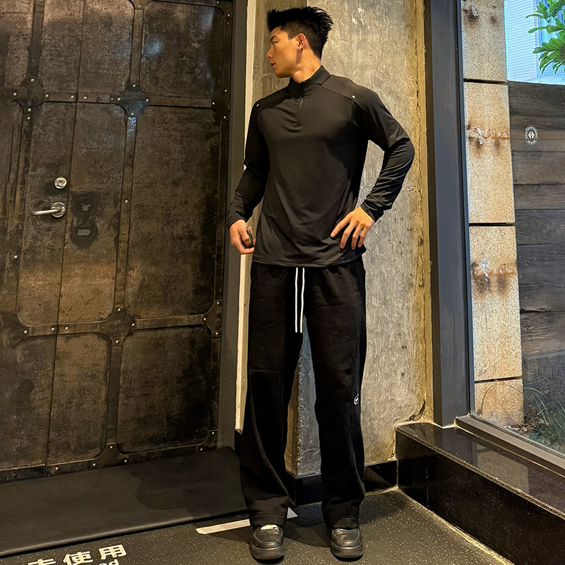 破冰纯色健身速干上衣