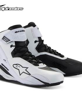 a星女士摩托车骑行靴FASTER-4机车靴四季休闲系带防摔短靴骑行鞋