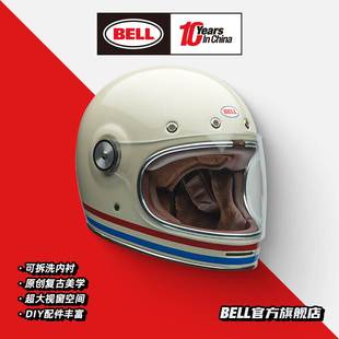美国BELL复古摩托车头盔BULLITT哈雷机车骑行碳纤维男全盔布利特