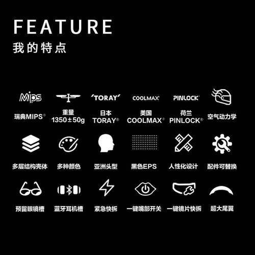 AVA闪电碳纤维头盔摩托车全盔四季男女跑盔大尾翼锻造机车头盔