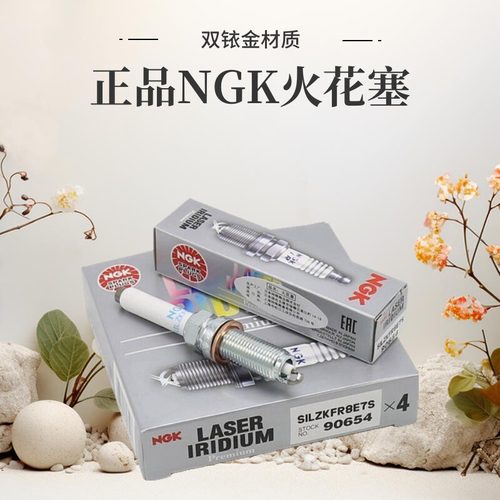 NGK铱铂金火花塞4支装奥迪
