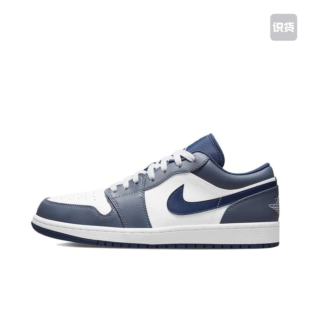 耐克Air Jordan 1 Low AJ1海军蓝低帮复古篮球鞋553558-414
