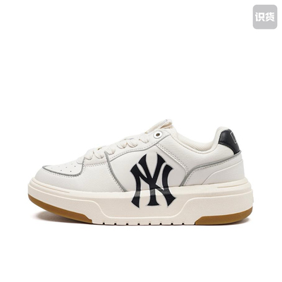 MLB Chunky Liner 老爹鞋 百搭情侣款休闲鞋子3ASXCA12N-50IVS