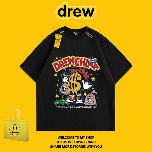 DREWHUSSRY金币时尚T恤