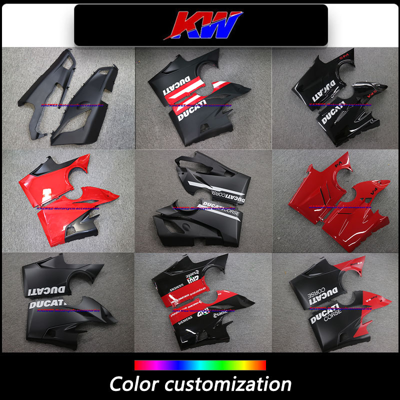 杜卡迪V4改装天蝎原厂排气下底包