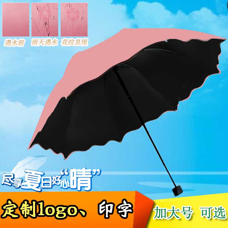 ÓöË®¿ª»¨ÓêɡŮÇçÓêÁ½ÓÃÈýÕÛÕÛµþÉ¡ºÚ½º·Àɹ×ÏÍâÏß´óºÅÕÚÑôÉ¡°üÓÊ