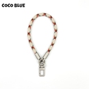 高端钛色超好看手机挂绳短款 手机壳挂链垫片手腕女高级感防丢防摔