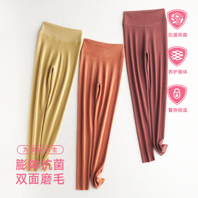 加厚打底裤膨体女新款