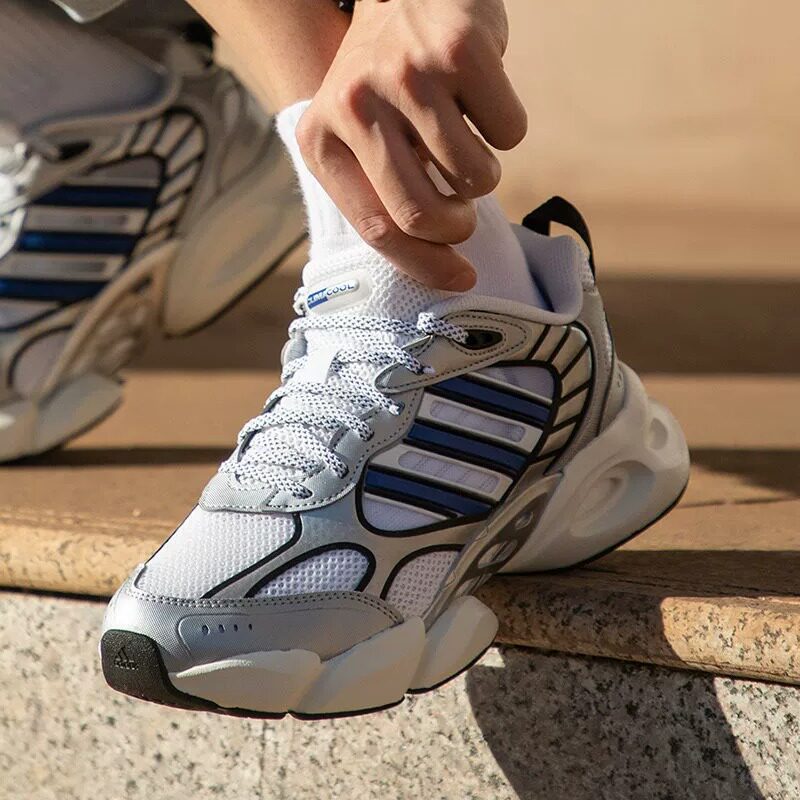 正品Adidas阿迪达斯清风跑步鞋男女2026新款帮网面透气休闲运动鞋