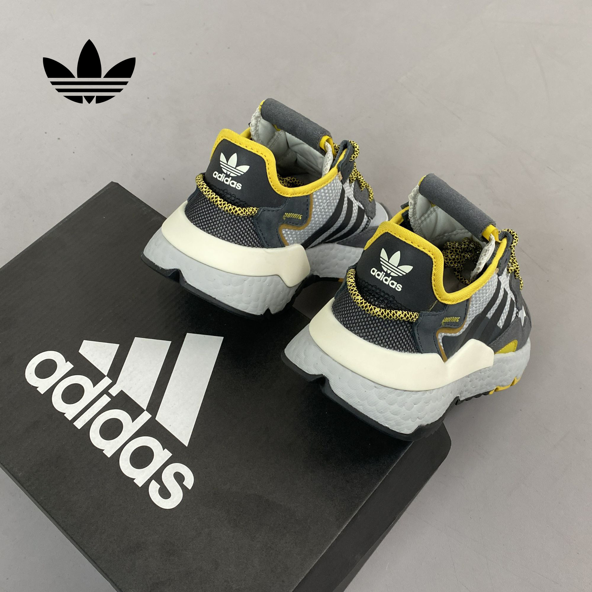 Adidas阿迪达斯正品秋季新款户外休闲日常出门百搭休闲跑步鞋男鞋