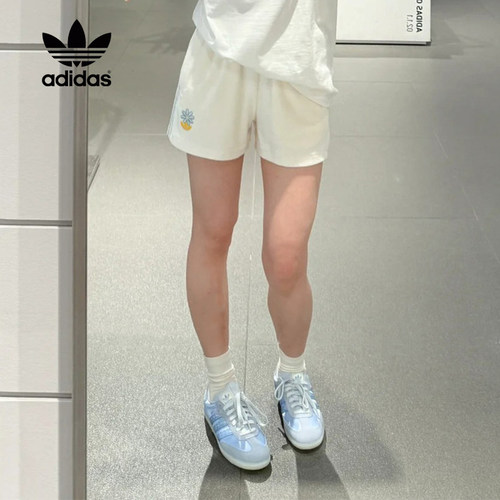 阿迪达斯女夏季百搭舒适透气裤子