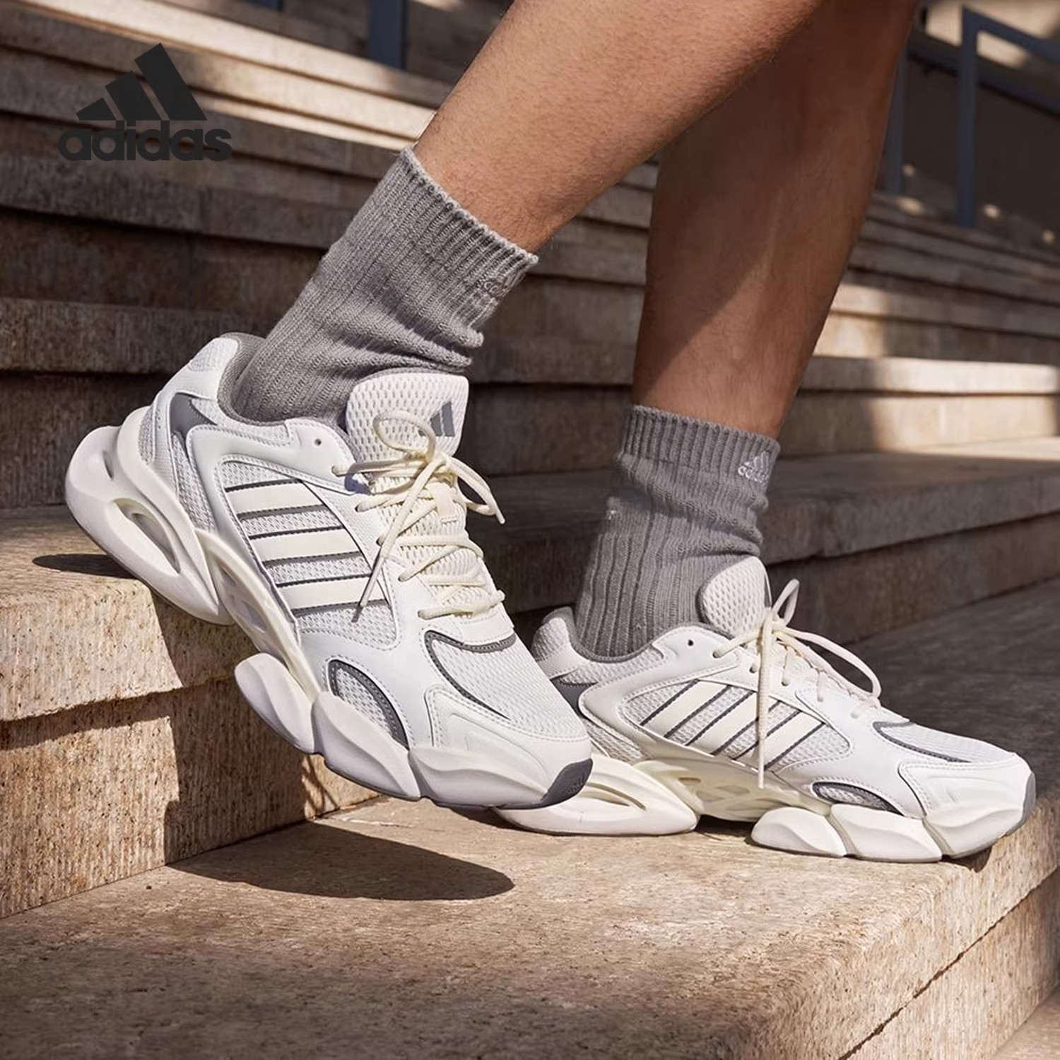 adidas阿迪达斯正品男鞋女鞋复古经典美式鞋舒适运动老爹鞋JR6334