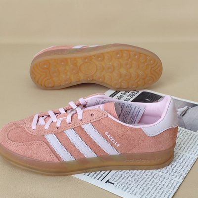 Adidas/阿迪达斯三叶草「T头鞋」女多巴胺鞋运动板鞋德训鞋IE2946