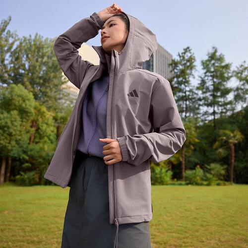 加绒夹克工装运动服阿迪达斯