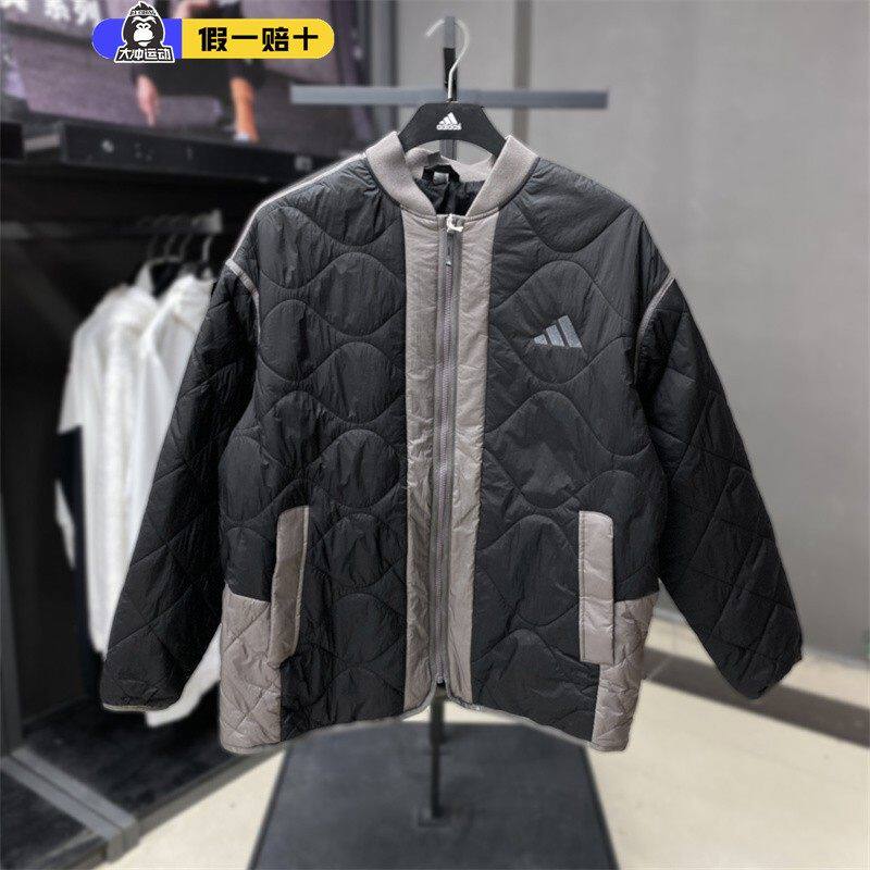 正品Adidas阿迪达斯正品男款冬季休闲保暖舒适时尚棉服外套JG5936
