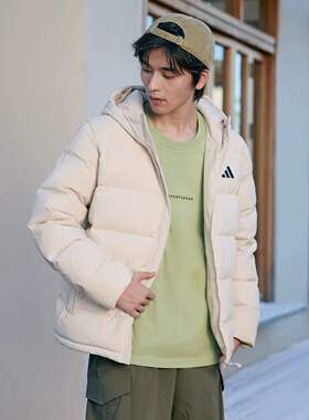 官方正品Adidas阿迪达斯厚羽绒服