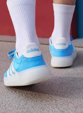 Adidas阿迪达斯正品秋季男鞋女鞋今年流行鞋子ins百搭板鞋JQ6672