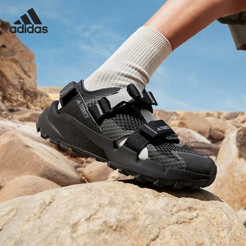 Adidas阿迪达斯正品TERREX户外男女鞋2026新款透气运动凉鞋IF7596