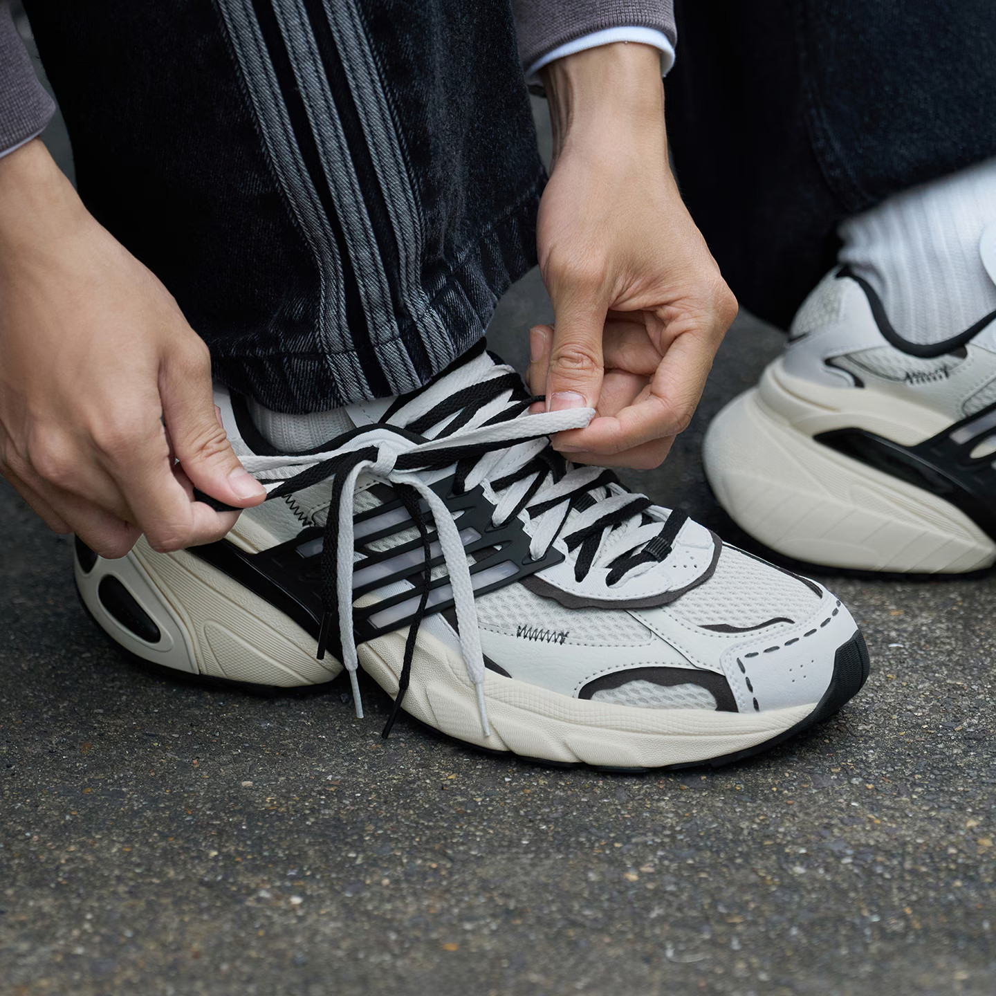 【清仓】Adidas阿迪达斯男鞋女鞋正品复古百搭厚底舒适运动跑步鞋