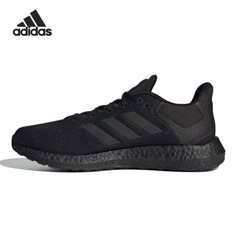 Adidas/阿迪达斯缓震透气黑色男女运动boost跑步鞋GY5095男子休闲