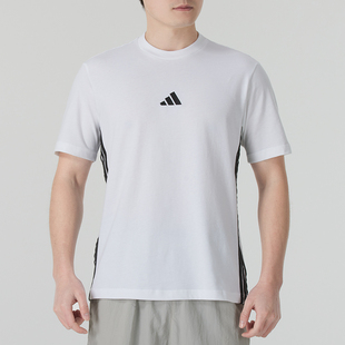 轻运动adidas T恤男新款 JY8563 休闲宽松纯棉上衣短袖 阿迪达斯正品