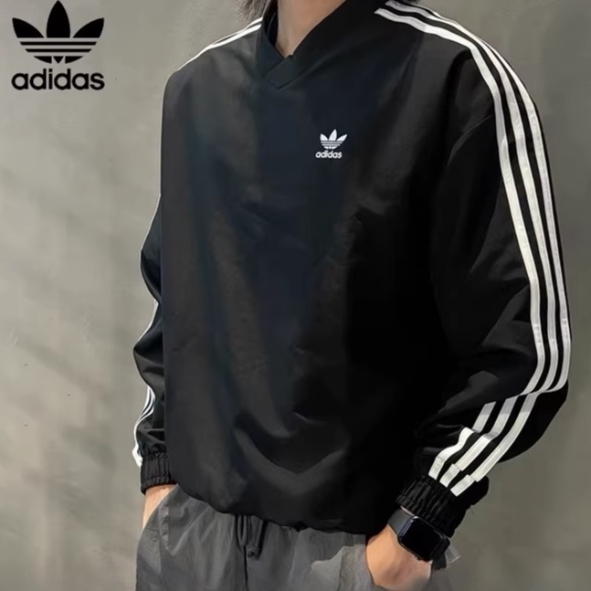 阿迪达斯三叶草卫衣男女套头衫