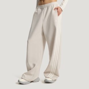 Adidas阿迪达斯正品 三条纹舞动系列运动香蕉裤 扭扭长裤 KX8913 女裤