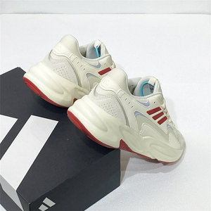 Adidas阿迪达斯2026新款正品OZWAVE男女厚底运动耐磨老爹鞋KH7957