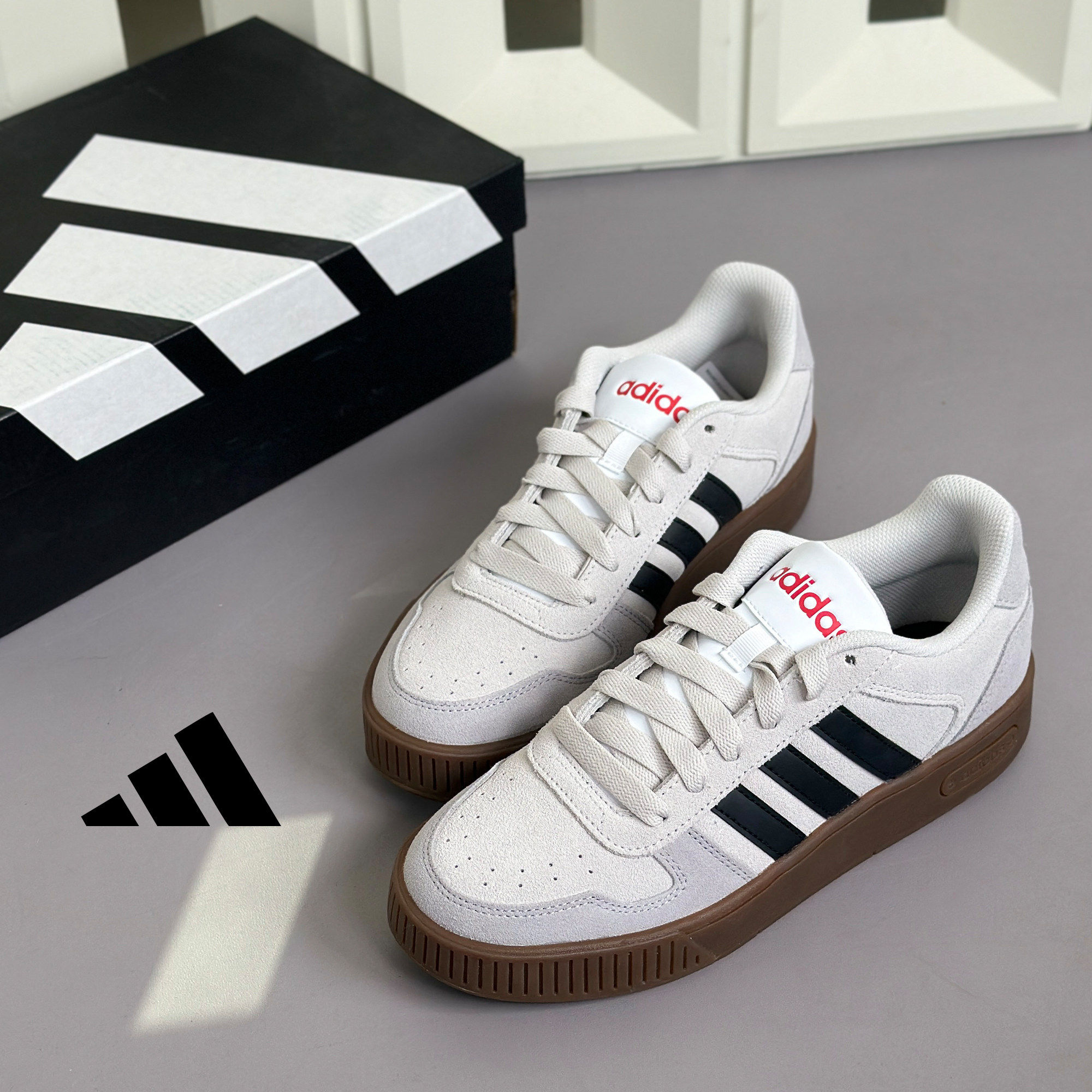 Adidas阿迪达斯正品秋冬男鞋女鞋2026爆款流行鞋子运动板鞋JP8232