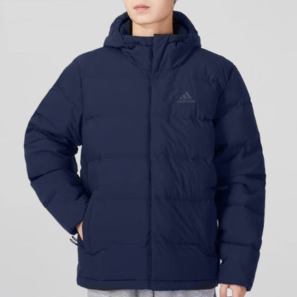 Adidas/阿迪达斯新款600蓬男女同款运动保暖连帽羽绒服外套