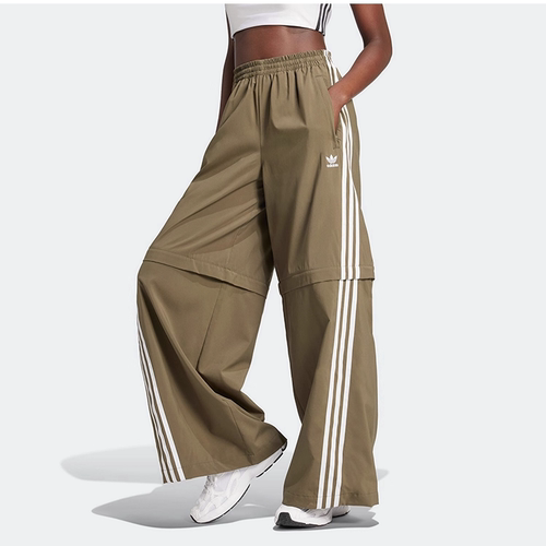 Adidas/阿迪达斯正品三叶草女士25新款简约休闲可拆卸长裤 JM9255