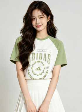 正品Adidas阿迪达斯短袖男女T桖2026夏季新款户外百搭轻肤运动服