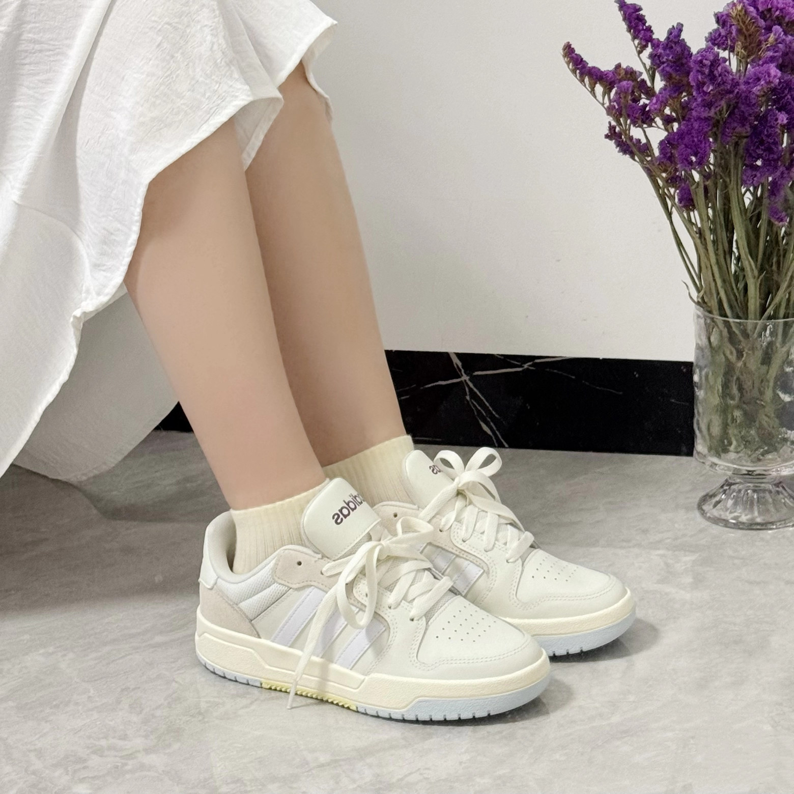 Adidas阿迪达斯正品百搭休闲运动学院风复古篮球板鞋男女情侣同款