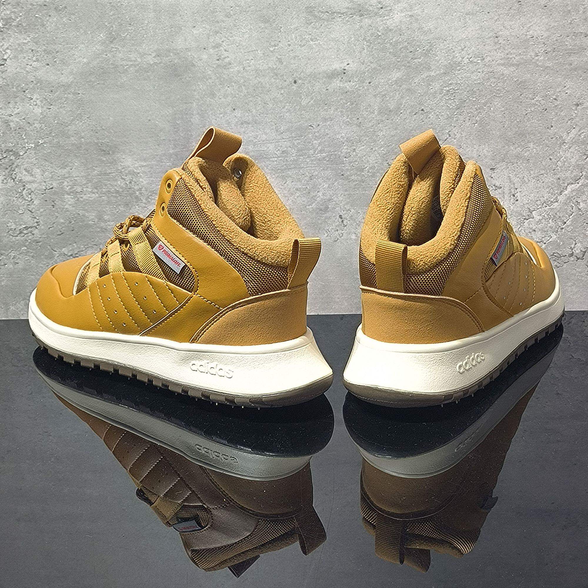 Adidas阿迪达斯秋冬正品新款男女加绒保暖高帮雪地户外棉鞋JP7715